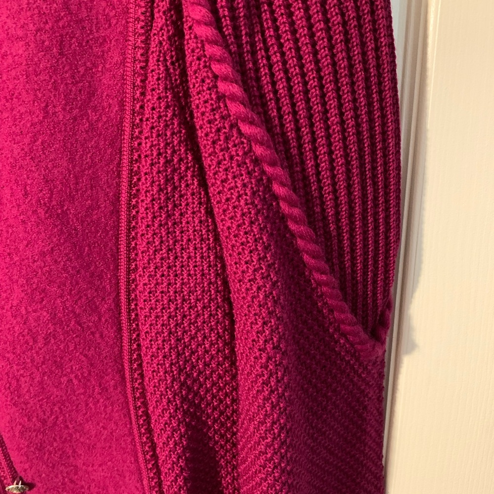 Geiger Raspberry Colored Wool Jacket..Euc!! - image 4